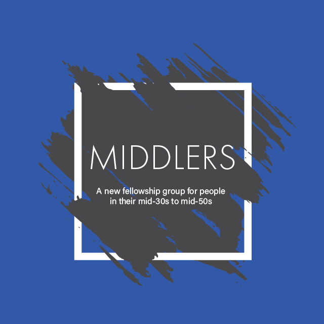 Middlers
First Tuesdays, 7 – 8:30 PM, Blind Owl Brewery
5014 E 62nd St, Indianapolis, IN 46220
Next Date: May 6
A fellowship group for people in their mid-30s to mid-50s.
